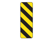 Ontario Hazard close to the road edge sign