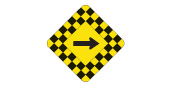 Ontario Sharp turn: danger sign